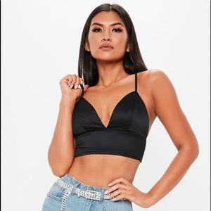 Missguided Basic Black Bralet | Size 6 | NWT❣️